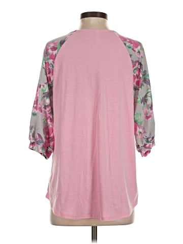 emerald 3/4 Sleeve T-Shirt (view 2)