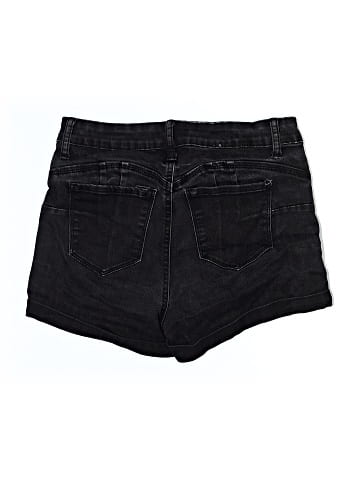 Wax Jean Denim Shorts (view 2)