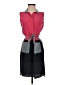 Lacoste Red Sleeveless Button-Down Shirt Size EU 36 / US 6 - photo 1