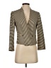 Ann Taylor Stripes Gold Blazer Size 4 Petite - photo 1