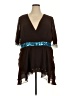 ASHRO 100% Polyester Brown Cocktail Dress Size 3X - photo 1