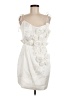 Unbranded 100% Polyester White Cocktail Dress Size M - photo 1
