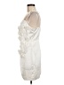 Unbranded 100% Polyester White Cocktail Dress Size M - photo 5