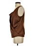 iris Brown Sleeveless Blouse Size 4 - photo 5