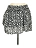 Assorted Brands 100% Polyester Floral Black Casual Skirt Size 7 - 9 - photo 1