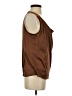 iris Brown Sleeveless Blouse Size 4 - photo 4