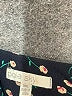 Pale Sky 100% Rayon Polka Dots Floral Black Long Sleeve Blouse Size XXL - photo 8