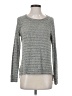 Harlowe & Graham Metallic Silver Pullover Sweater Size S - photo 1
