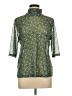 Anthropologie Green 3/4 Sleeve Blouse Size XL - photo 1
