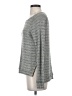 Harlowe & Graham Metallic Silver Pullover Sweater Size S - photo 5
