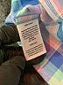 Vineyard Vines 100% Cotton Plaid Blue Long Sleeve Button-Down Shirt Size 16 - photo 4