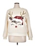 Miss Chievous 100% Polyester Graphic Ivory Pullover Sweater Size XL - photo 1
