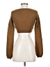 Esprit Brown Long Sleeve Henley Size S - photo 2