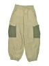 Zara Color Block Green Cargo Pants Size 9 - photo 1