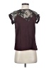 Express Burgundy Short Sleeve Top Size XS - photo 1