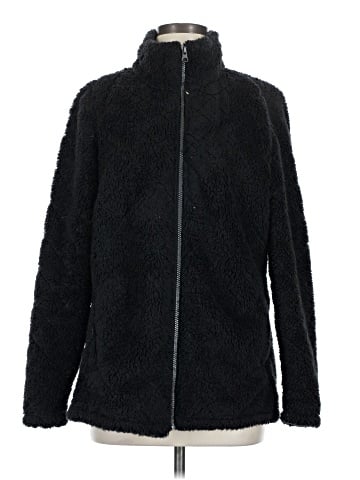 St. John's Bay Faux Fur Jacket (view 1)