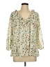 Covington 100% Polyester Ivory 3/4 Sleeve Blouse Size XL - photo 1