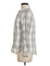 St. John's Bay Checkered-gingham Gray Long Sleeve Button-Down Shirt Size M - photo 5