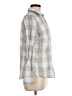 St. John's Bay Checkered-gingham Gray Long Sleeve Button-Down Shirt Size M - photo 4
