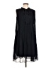 DKNY 100% Polyester Black Cocktail Dress Size 10 - photo 1