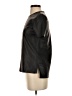 Rag & Bone 100% Leather Black Short Sleeve Top Size XS - photo 5