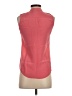 Banana Republic 100% Silk Pink Blouse Size 00 Petite - photo 2