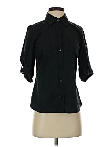 Old Navy 3/4 Sleeve Button-Down Shirt (view 1)