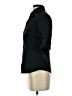 Old Navy Black 3/4 Sleeve Button-Down Shirt Size S - photo 5