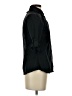 Old Navy Black 3/4 Sleeve Button-Down Shirt Size S - photo 4