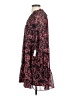 Express 100% Polyester Paisley Burgundy Casual Dress Size S - photo 5