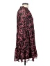 Express 100% Polyester Paisley Burgundy Casual Dress Size S - photo 4