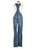 Happily Grey Blue Overalls Size 26 waist - photo 2