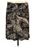 Attention Animal Print Gold Brown Casual Skirt Size L - photo 1