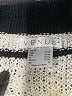 Venus 100% Acrylic Stripes Ivory Pullover Sweater Size L - photo 7