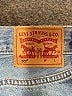 Levi's 100% Cotton Blue Denim Shorts Size 28 waist - photo 3