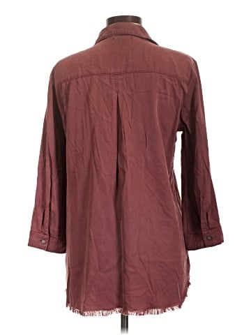 Dear John 3/4 Sleeve Button-Down Shirt (view 2)