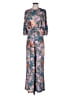 Kachel Paisley Blue Jumpsuit Size 6 - photo 1