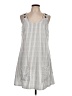 Unbranded Stripes Gray Casual Dress Size L - photo 1