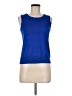 Cable & Gauge Blue Sleeveless Top Size M - photo 1