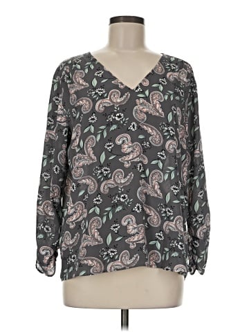 Ann Taylor LOFT Outlet Long Sleeve Blouse (view 1)