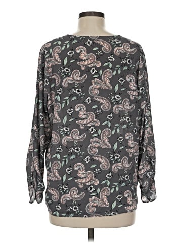 Ann Taylor LOFT Outlet Long Sleeve Blouse (view 2)