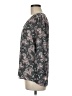 Ann Taylor LOFT Outlet Paisley Gray Long Sleeve Blouse Size M - photo 5