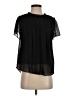 J.Crew 100% Polyester Black Short Sleeve Blouse Size S - photo 1