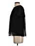 J.Crew 100% Polyester Black Short Sleeve Blouse Size S - photo 5