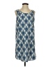Lila Rose 100% Polyester Print Blue Casual Dress Size 4 - photo 1