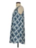 Lila Rose 100% Polyester Print Blue Casual Dress Size 4 - photo 5