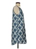 Lila Rose 100% Polyester Print Blue Casual Dress Size 4 - photo 4
