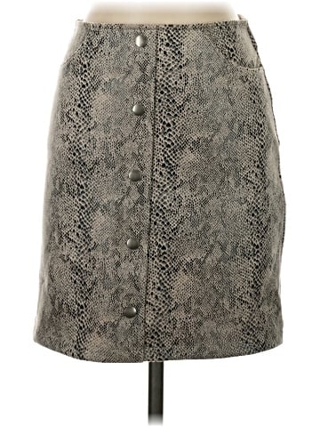 Potter's Pot Faux Leather Skirt (view 1)