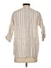 J.Jill 100% Linen Ivory 3/4 Sleeve Button-Down Shirt Size XS - photo 2
