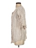 J.Jill 100% Linen Ivory 3/4 Sleeve Button-Down Shirt Size XS - photo 5